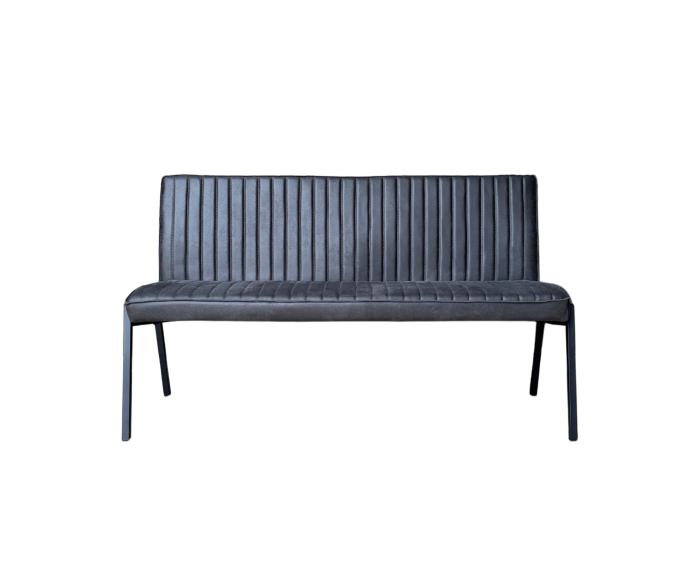 Eetkamerbank Tivoli Bull | 155 cm | Antraciet