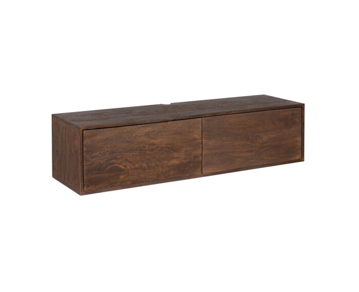 Zwevend tv meubel Vision Brown | 120 cm