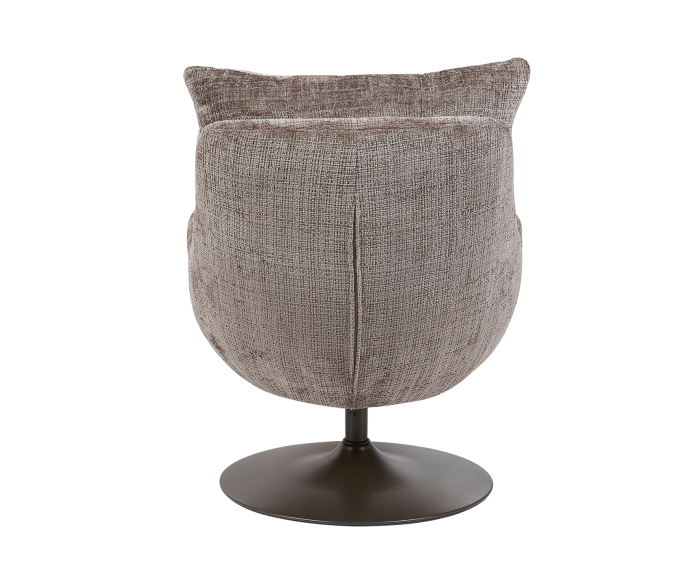 Force coffeechair 360&deg; + footstool - Cremona 24 clay