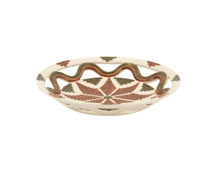 Bowl Vloom 29.5x6.8cm - veelkleurig | BY-BOO