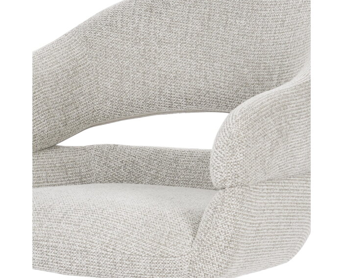 Draaibare eetkamerstoel Lily Beige