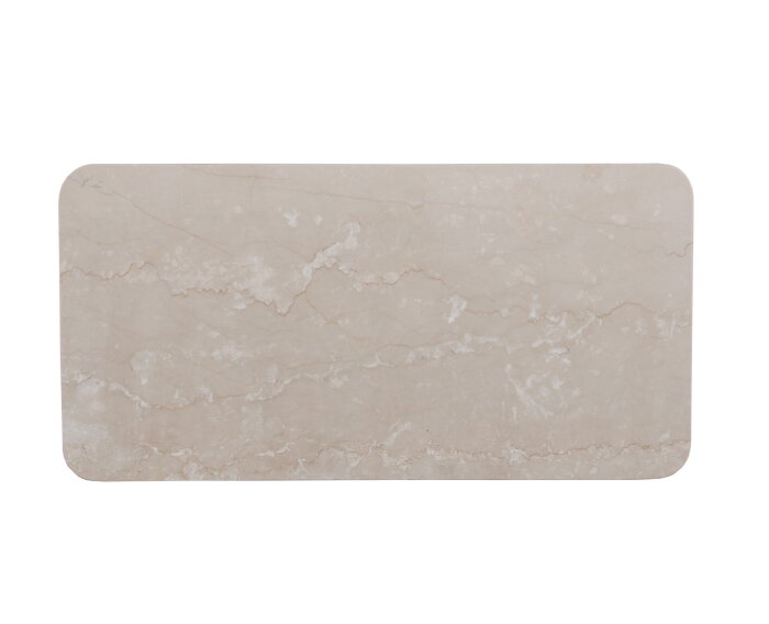 Bovenblad Vakkenkast XL Dallas Beige  Marmer