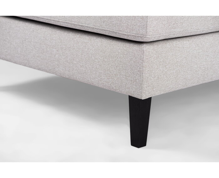By-Olaf Hoekbank Castricum rechts – 3-zits stof Cover 83 grijs – 290x199 cm