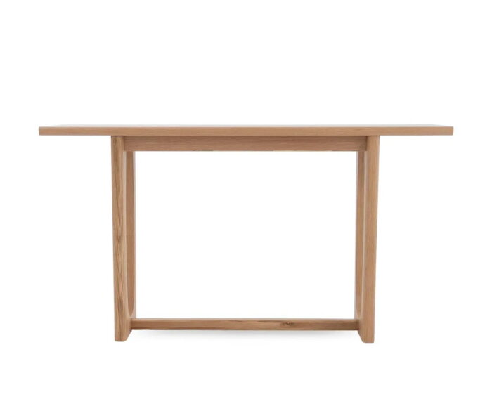 Sidetable Flow eiken 140x38x76 cm