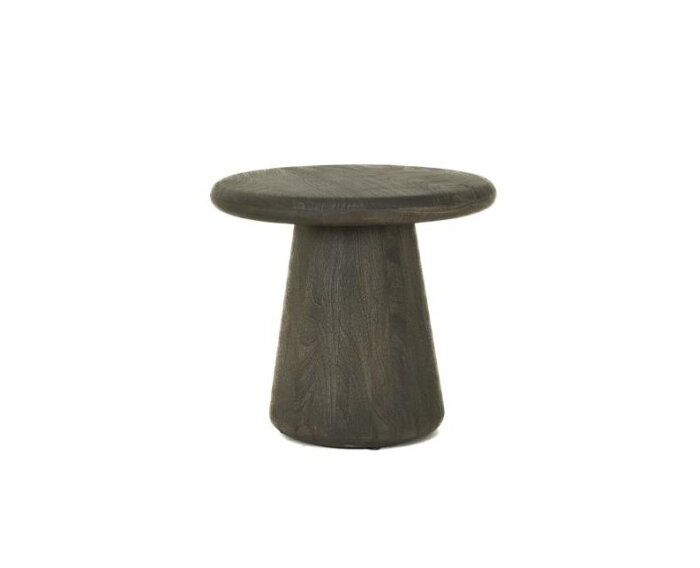 Asti Bijzettafel rond olijfbruin 60 cm