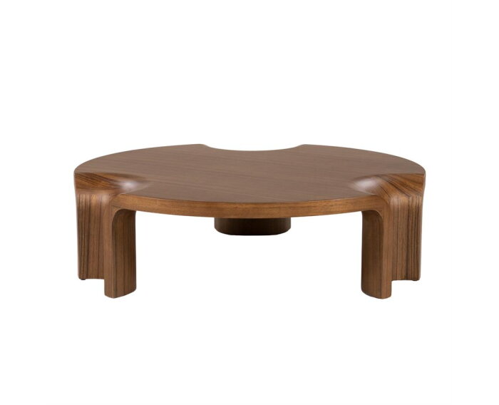 Salontafel Avar 110x110cm - bruin | Eleonora