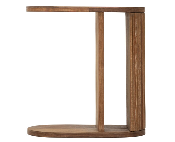 DTP home Lagoon laptoptafel teakhout naturel - 30 x 55 x 60 cm