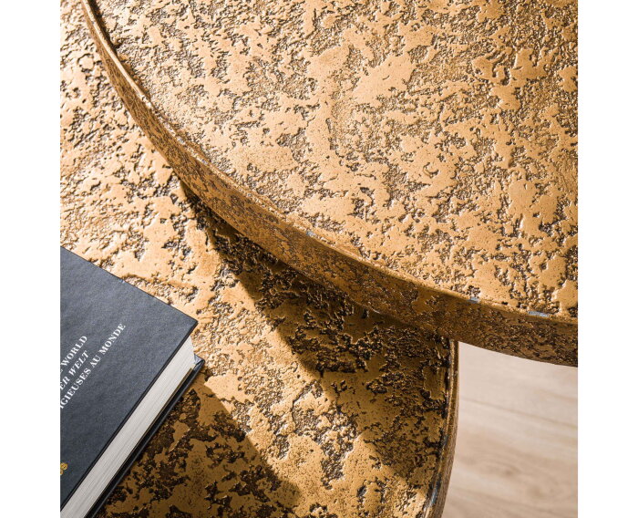 Salontafel Vera Set van 2 Metallic - Brons antiek
