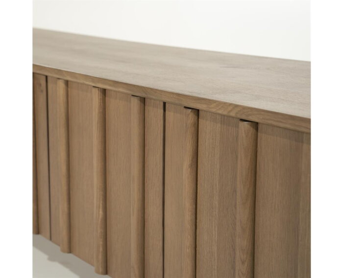 TV meubel Jake drs 264x47cm - bruin | Eleonora