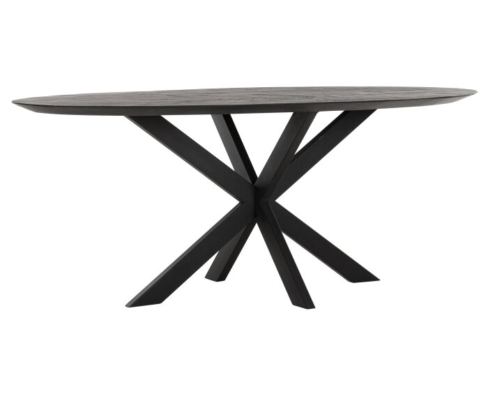 Timeless black eettafel Shape 200 cm