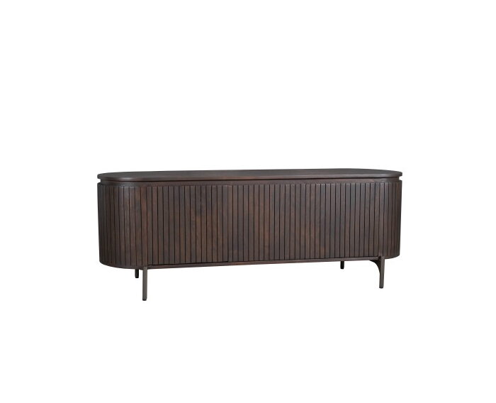 Tv meubel Solana Bruin Mangohout 165 cm
