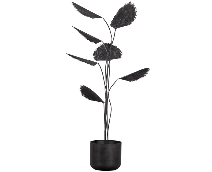 Forever Plant Metaal Zwart - BePureHome