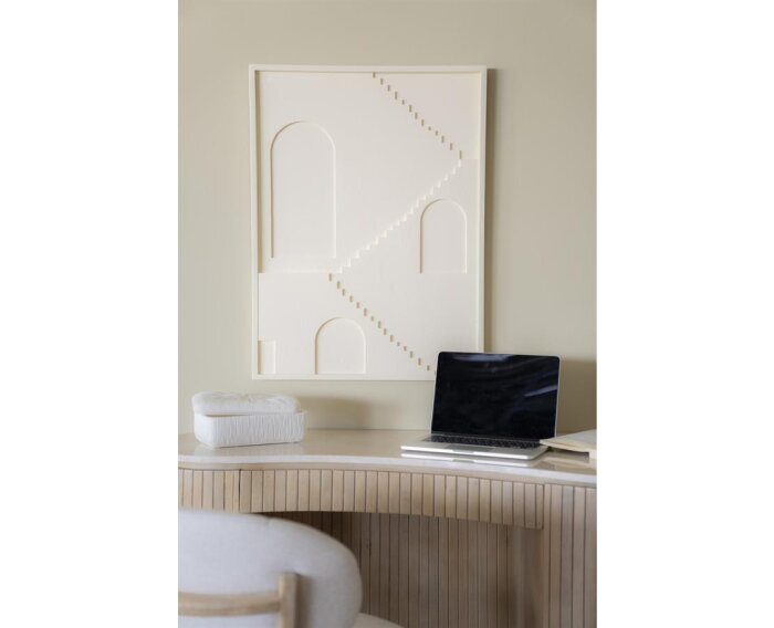 Riad 2 60x3cm - wit | BY-BOO