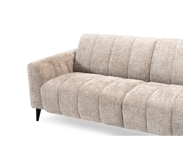 Hoekbank Bergen - Venga Taupe - 297x213 cm