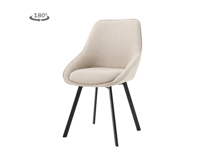 Borgo Stoel - Bjorn 24 beige (draaibaar)