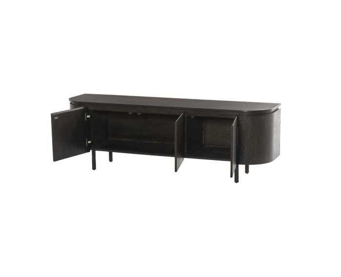 Tv meubel Tobago eikenhout 170 cm - Espresso