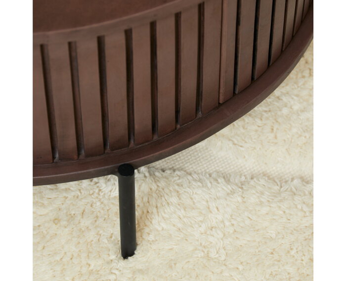 Salontafel Madison Brown | 80 cm | Rond