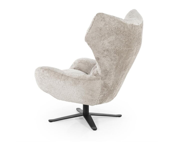 Fauteuil Paulina draaibaar – Luxe designstoel - Taupe | SEVN