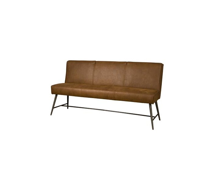 Belmonte Bankje 155 - fabric Cherokee 8 cognac