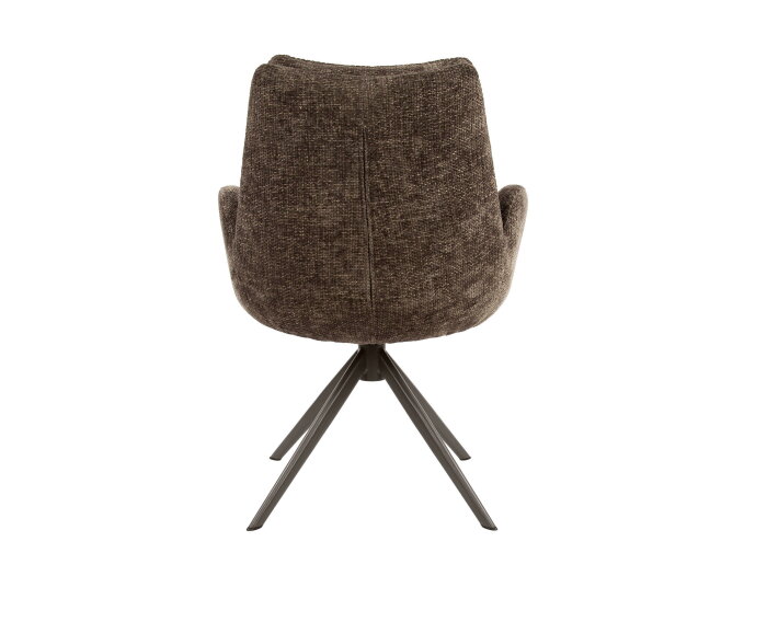 Armstoel Lounge draaibaar VPE2 - Hoven taupe-bruin