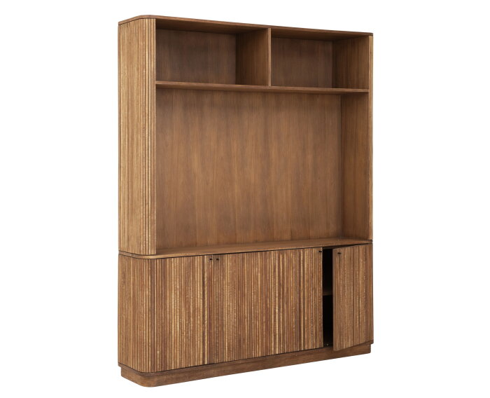 DTP home Lagoon tv-kast teakhout naturel - 170 x 40 x 210 cm