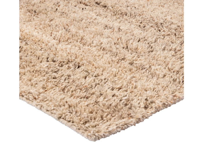 by fonQ Fluffy Vloerkleed - Beige - Rechthoekig - 160 x 230 cm