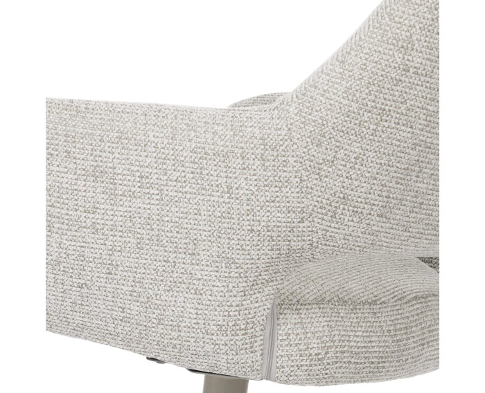 Draaibare eetkamerstoel Lux Beige