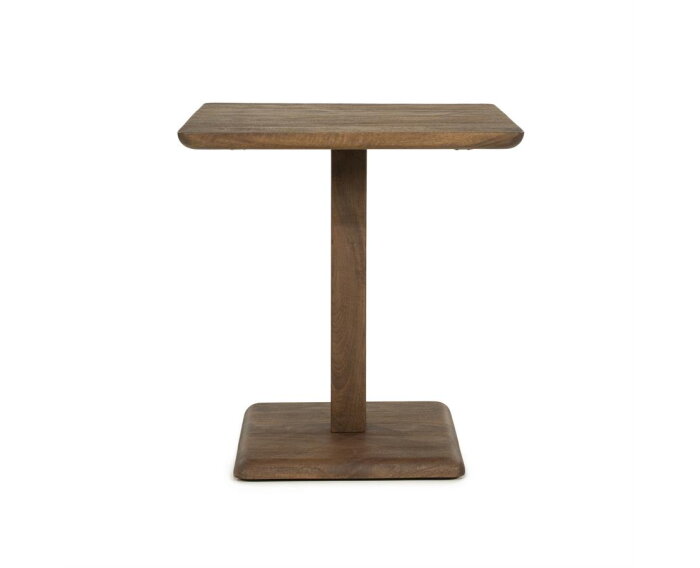 Bistrotafel Florent vierkant 70x70cm - lichtbruin | Eleonora