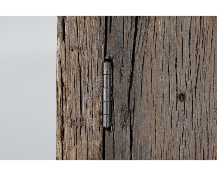 Kabinetkast Brent gerecycled hout naturel - 100 x 40 x 180 cm