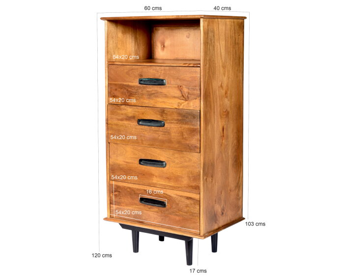 Ladekast Ayleen 60cm | Livingfurn