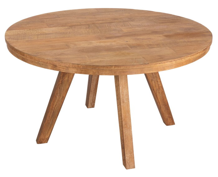 Classic eettafel Tradition rond teakhout