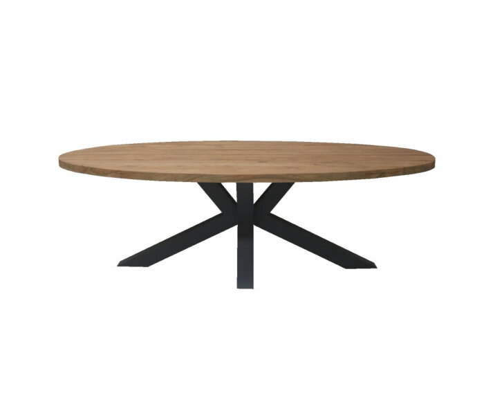 Tuintafel Rina ovaal antraciet