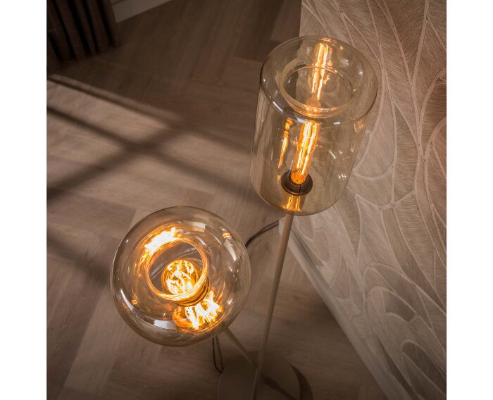 Vloerlamp Serene 2L - Beige