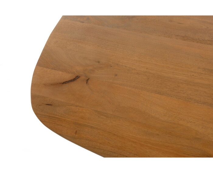 Salontafel Akagi deens ovaal mangohout 120x70 cm - Naturel