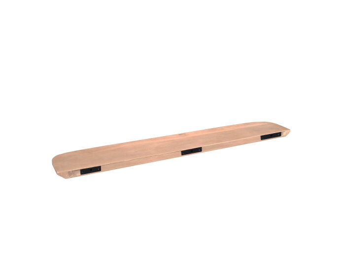 Wandplank Gusta Naturel Mangohout 120 cm