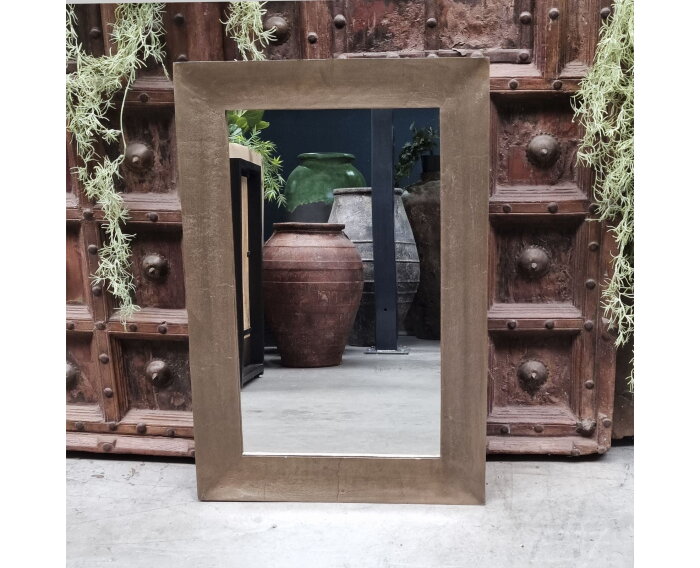 Antique Brass Mirror 90
