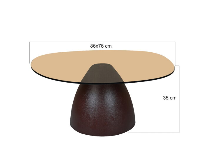 Brix Mylon Brown 86cm