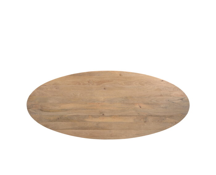 Eetkamertafelblad Ellips 25+25 270