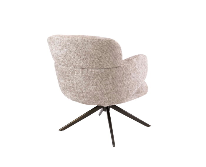 Fauteuil Flex draaibaar - Hoven zand-bruin