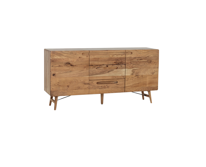Dressoir Aura acaciahout 210 cm - Naturel