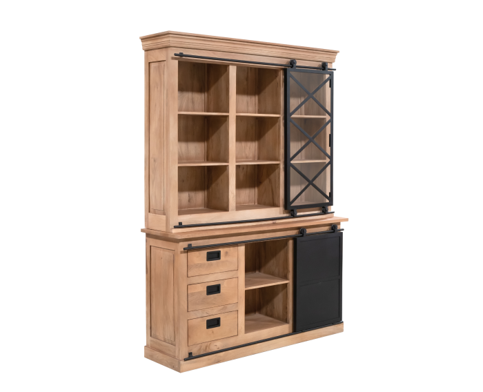 Vitrinekast Fresno 160 cm | Starfurn