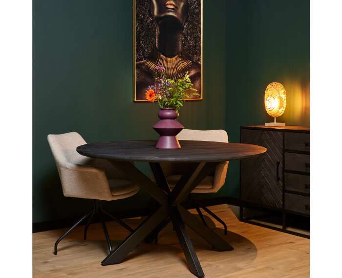 Eetkamertafel New York | Rond | Ø130 cm