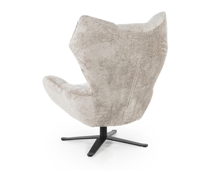 Fauteuil Paulina draaibaar – Luxe designstoel - Taupe | SEVN