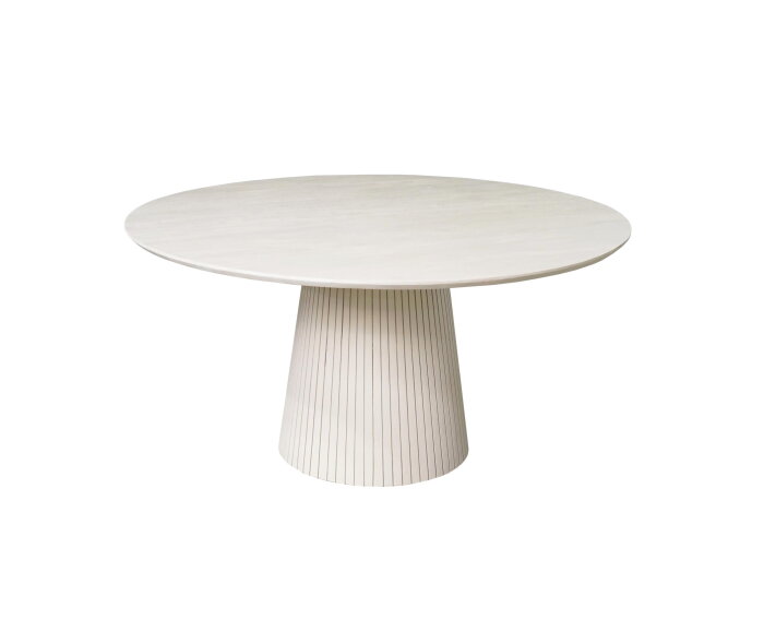 Ronde eettafel Solana  Zand Mangohout 150 cm