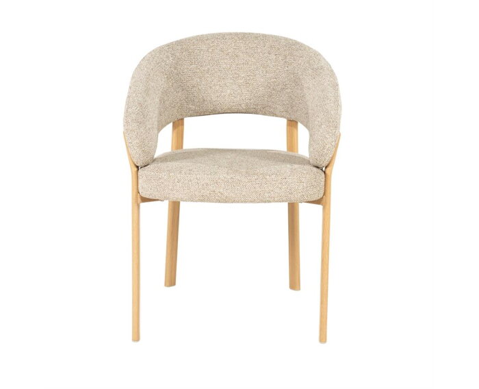 Chair Sedia with armrest - natural | BY-BOO