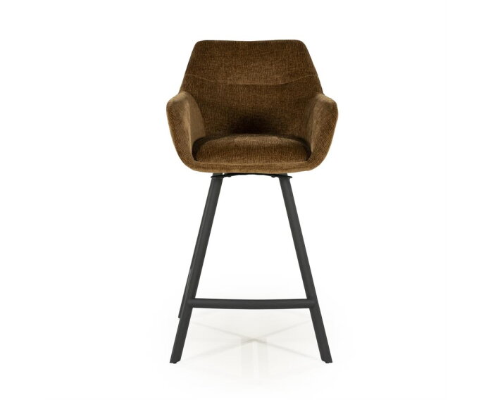 Barstool Bliss with armrest - mustard | BY-BOO