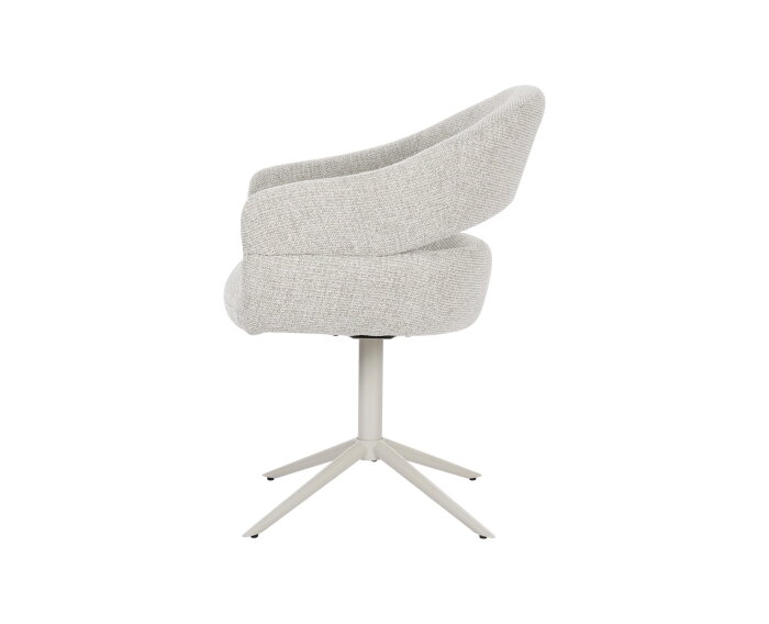 Draaibare eetkamerstoel Lily Beige