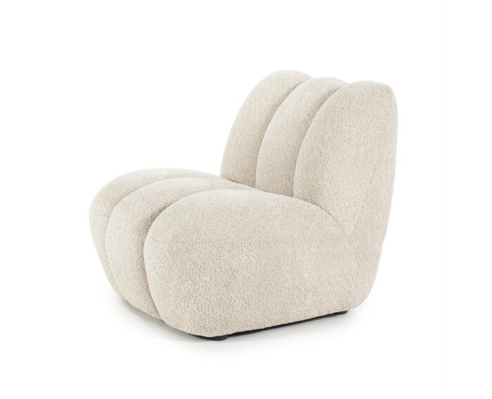 SEVN Fauteuil Lisa – Speels design met ronde vormen en ultiem zitcomfort - Anthology Beige