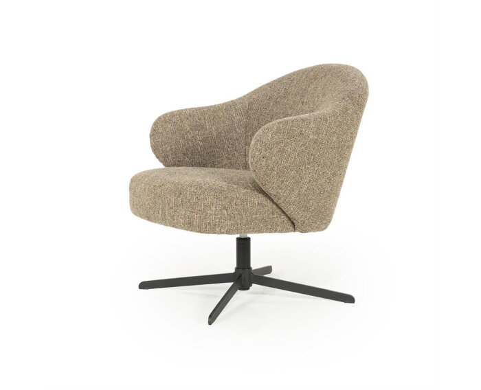 Fauteuil Connor - bruin | Eleonora