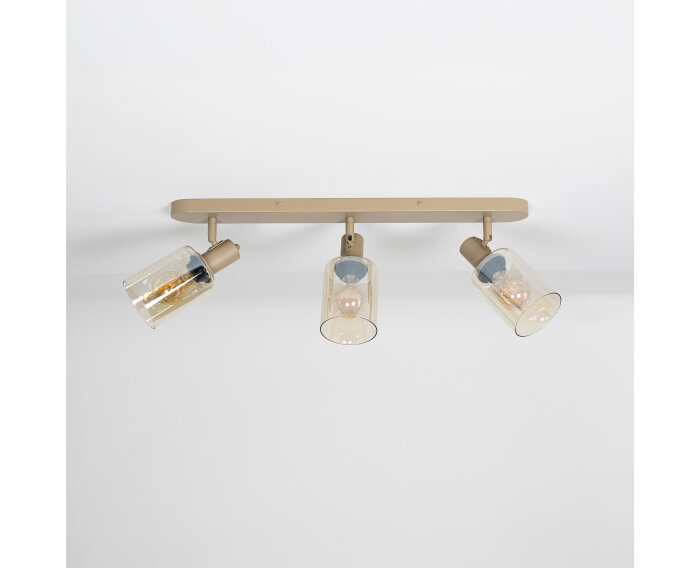 Plafondlamp Sepiora 3L - Beige